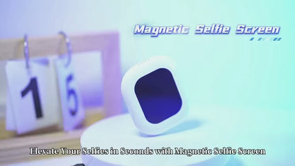 Mini 2.01" Magnetic Selfie Monitor for iPhone & Android – HD Rear Camera Vlog Screen, 4K/1080P, Real-Time Rear Display for TikTok Live Streaming, YouTube Shorts, Selfies & Vlogging